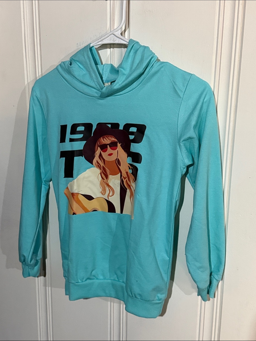 Source Unknown Turquoise Graphic Hoodie for Kids